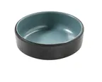 image of Yanco BM-4003TL Sauce Dish, 2 Oz, 3"W x 1"D x 3"H, Gray/Teal Melamine - Dozen
