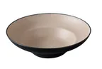 image of Yanco BM-811CL Birmingham Bowl, 11 1/8" W x 7" D x 3 1/4" H, Two‑Tone Melamine, 3/4 qt - Dozen