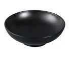 image of Yanco BP-3009 Black Pearl Asian Bowl, 9" Dia x 3-1/4" H, 48 oz (1 Qt) Melamine Matte - Dozen