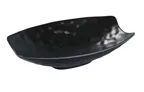 image of Yanco BP-4110 - Asian Style Deep Melamine Plate, Black Pearl, 10" x 6-1/4" x 2-1/4", - 1 Dozen
