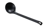 image of Yanco BP-7003 Asian Black Pearl Ladle, 8-3/4" Length, Matting Surface, Melamine - Dozen