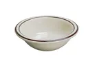 image of Yanco BR-11 - Brown Speckled Ceramic Fruit Bowl, 4.5 oz, Round 4.5", Dishwasher Safe - Dozen