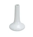 image of Yanco BV-1 - 6" Porcelain Bud Vase, White, Dishwasher Safe, Oven & Microwave Safe - Dozen