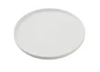 image of Yanco CA-207 China Plate, 7-1/4" Dia x 7/8" H, White Porcelain, Coupe Rim, Microwave Safe - Dozen
