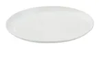 image of Yanco CA-314 - Oval Porcelain Platter, 9-1/8" W x 14" D x 1-1/2" H, White, Coupe Rim - Dozen