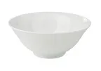 image of Yanco CA-409 - Cambria Ramen Bowl, 8-1/2" Dia, 45 oz, Porcelain Aluminum, White, Safe - Dozen