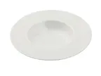 image of Yanco CA-610 Dessert Plate, 9.5" x 2" White Porcelain, 10 oz, Rolled Edge, Microwave Safe - Dozen
