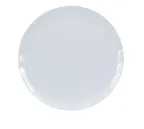 image of Yanco CAT-1016W - 16" Round Plastic Plate, Melamine White, Dishwasher Safe, 16"-19" Diameter