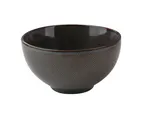 image of Yanco CB-604 - Cowboy Rice Bowl, 4½" Dia x 2⅜" H, 10 Oz China, Microwave Safe, Basket Weave - Dozen