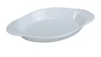 image of Yanco CO-8-P - 8 oz White Porcelain Gratin, 8‑1/2" L x 4‑1/4" W x 1‑1/8" H Dishwasher Safe - Dozen