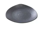 image of Yanco DB-212 - Diamond Black Triangular Plate, 12" x 1-3/4" H, Porcelain, Bronze, Safe - Dozen
