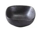 image of Yanco DB-3003 - 6 oz Square Porcelain Bowl, 4" x 4" x 1-3/4" Dark Bronze, Dishwasher Safe - Dozen