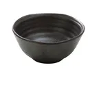 image of Yanco DB-3105 Miso Soup Bowl, 8 oz (4½" Dia.), Porcelain, Dark Bronze Dishwasher Safe- 1 Dozen