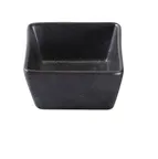 image of Yanco DB-4031 - Porcelain Ramekin, 4 oz, 3" L x 3" W x 1-3/4" H, Dark Bronze, Safe - Dozen