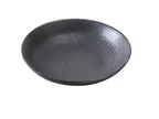 image of Yanco DB-608 - Diamond Black 8" Round Porcelain Salad Bowl, 20 Oz Dark Bronze - Dozen