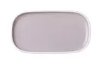 image of Yanco DM-314 Denmark Rectangular Plate, 14" x 7-1/2" x 1" H, Light Lavender Porcelain - Dozen
