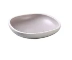 image of Yanco DM-510 – Square Pasta Bowl, 10" square x 2-1/4", 45 oz, Lavender Speckled Porcelain - Dozen