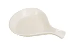image of Yanco FP-12 Fry Pan Server, 12‑Oz, 10‑1/2" L x 7‑1/4" W, Ceramic, American White - Dozen