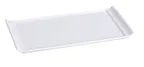 image of Yanco FU-1311 Fuji Plate 11-1/4" x 7" Porcelain Bone White Dishwasher/Oven/Microwave Safe - Dozen