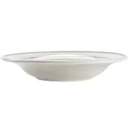 image of Yanco GB-3 - Green Band Soup Bowl, 9" , 10 oz, Round Ceramic, American White - Dozen