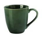 image of Yanco GG-001 - Green Gem 12-Ounce Porcelain Mug, 3-5/8" Dia. x 4" H, Dishwasher Safe - Dozen