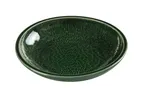 image of Yanco GG-608 - 18 Ounce Green Porcelain Round Salad Bowl, 8-1/8" Dia, Microwave Safe - Dozen