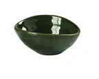image of Yanco GG-804 - Green Sauce Dish, 2 Oz, 4"x3-1/8"x1-1/2", Porcelain, Dishwasher Safe - Dozen