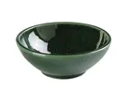 image of Yanco GG-806 - Green Porcelain Nappie Bowl, 14 oz (6‑1/8" Dia.), Round, Microwave Safe - Dozen