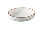 image of Yanco GL-507 - Shallow China Bowl, 20 Oz (7 1/4" Dia x 1 3/4" H), White, Dishwasher Safe - Dozen