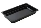 image of Yanco GN-120BK 1/1 GN Pan, 5.5L, 20-7/8" L x 12-4/5" W x 2-9/16" H, Melamine Black Dishwasher‑Safe