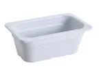 image of Yanco GN-611 1/4 GN Food Pan, 1.5L, 10-7/16" L x 6-3/8" W x 3-15/96" H, White Melamine
