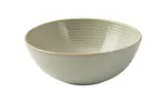 image of Yanco GO-508 - Golden 8" Porcelain Serving Bowl, 36 Oz, Earthy Tone, Golden Rim, Round - Dozen