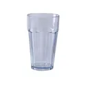 image of Yanco HA-016 Hawaii Tumbler, 16 Oz Clear SAN Plastic, 3-1/4" Dia x 6" H, Reusable Barware - Dozen