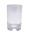 image of Yanco HA-312 - Hawaii Rocks Glass, 12 oz, 3" Dia x 4-3/4" H, Clear SAN Plastic - Dozen