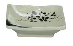image of Yanco HO-2404 - Square Melamine Sauce Dish, 4" L x 4" W x 1-1/4" H, 2 oz, Dishwasher Safe - Dozen