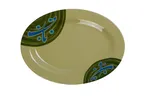 image of Yanco JP-2012 - Japanese Oval Plate 12" x 9" (10"-12" Dia), Melamine Dishwasher Safe - Dozen