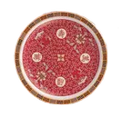 image of Yanco LG-1016 Longevity Plate, 16" Round Melamine Dinner Plate, Dishwasher Safe - Dozen