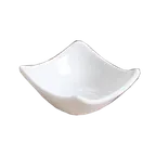 image of Yanco LK-303 Lion King Sauce Dish 3oz 3" x 3" White China Dishwasher/Oven/Microwave Safe - Dozen