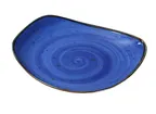 image of Yanco LY-109BU - 8-3/4" x 1-3/8" Porcelain Plate, Blue Glazed, Dishwasher & Microwave Safe - Dozen