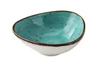 image of Yanco LY-404TQ - Sauce Bowl, 5 Oz (4-3/4" L x 4-3/8" W x 1-5/8" H), Turq Porcelain Oven Safe - Dozen