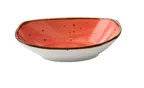 image of Yanco LY-405CR - 5-Ounce Coral Porcelain Oval Bowl, 5½" L x 3¾" W x 1⅜" H, Dishwasher Safe - Dozen