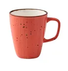 image of Yanco LY-503CR - Coral Porcelain 10-11 oz Mug, 3-1/4" Dia x 4" H, Dishwasher & Oven Safe - Dozen
