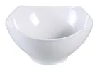 image of Yanco MD-338 Square Melamine Bowl, 45 Oz 1 Qt, 8" x 8" x 4" White - Dozen