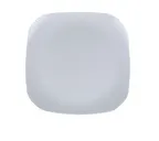 image of Yanco MD-412 Milando Square Plate, 11-1/2" x 11-1/2" White Melamine, Dishwasher Safe - Dozen