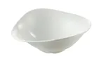 image of Yanco MD-916 - 2-1/2 Qt Triangular Melamine Bowl, White, 16" L x 13" W x 4-1/2" H - Dozen
