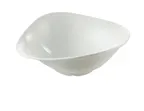 image of Yanco MD-918 Milando Triangular Bowl, 3.5 Qt (96‑127 Oz), 18" x 14½" x 5" Melamine White