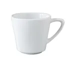 image of Yanco ML-001 Square China Cup, 7 oz (3" x 2-5/8" H), White Porcelain, Dishwasher Safe, Non‑Stack - Dozen