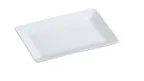 image of Yanco ML-210 Main Land Plate 10" x 6-1/2" Rectangular Porcelain White Dishwasher Safe - Dozen