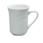 image of Yanco MM-17 8-oz Porcelain Mug, 3" Dia x 3-3/4" H, White, Dishwasher & Microwave Safe - Dozen