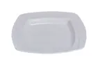 image of Yanco MM-311 - Miami Square Pasta Bowl, 11" x 11", 24 oz Bone White Porcelain Oven Safe - Dozen